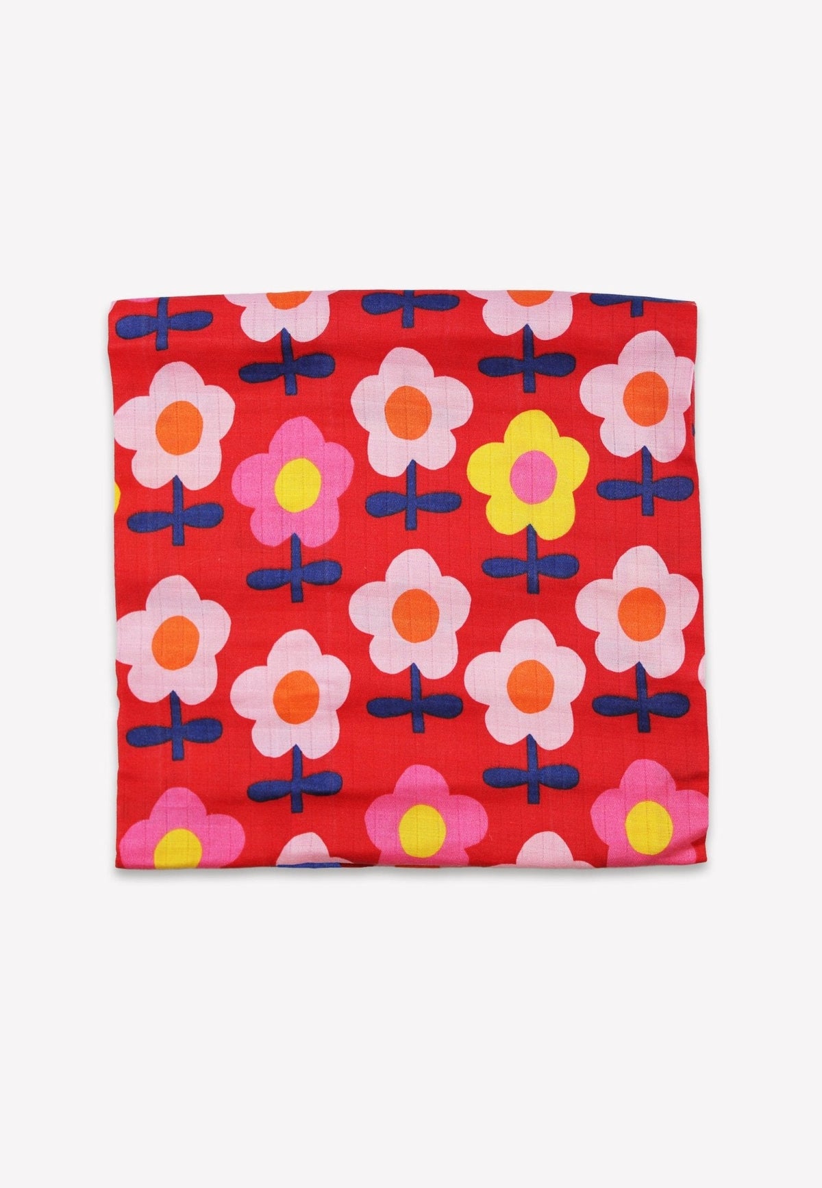 Toby Tiger Organic Pink Flower Muslin 2-Pack