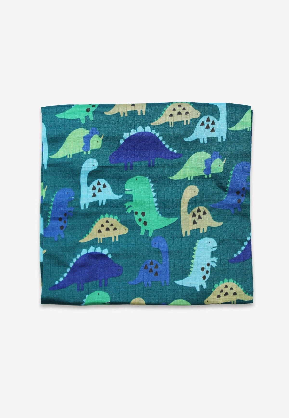 Toby Tiger Organic Tonal Dinosaur Muslin 2-Pack