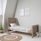 Tutti Bambini Modena 2 Piece Room Set - White & Oak