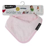 Mum 2 Mum Bandana Style Wonder Bib - Baby Pink