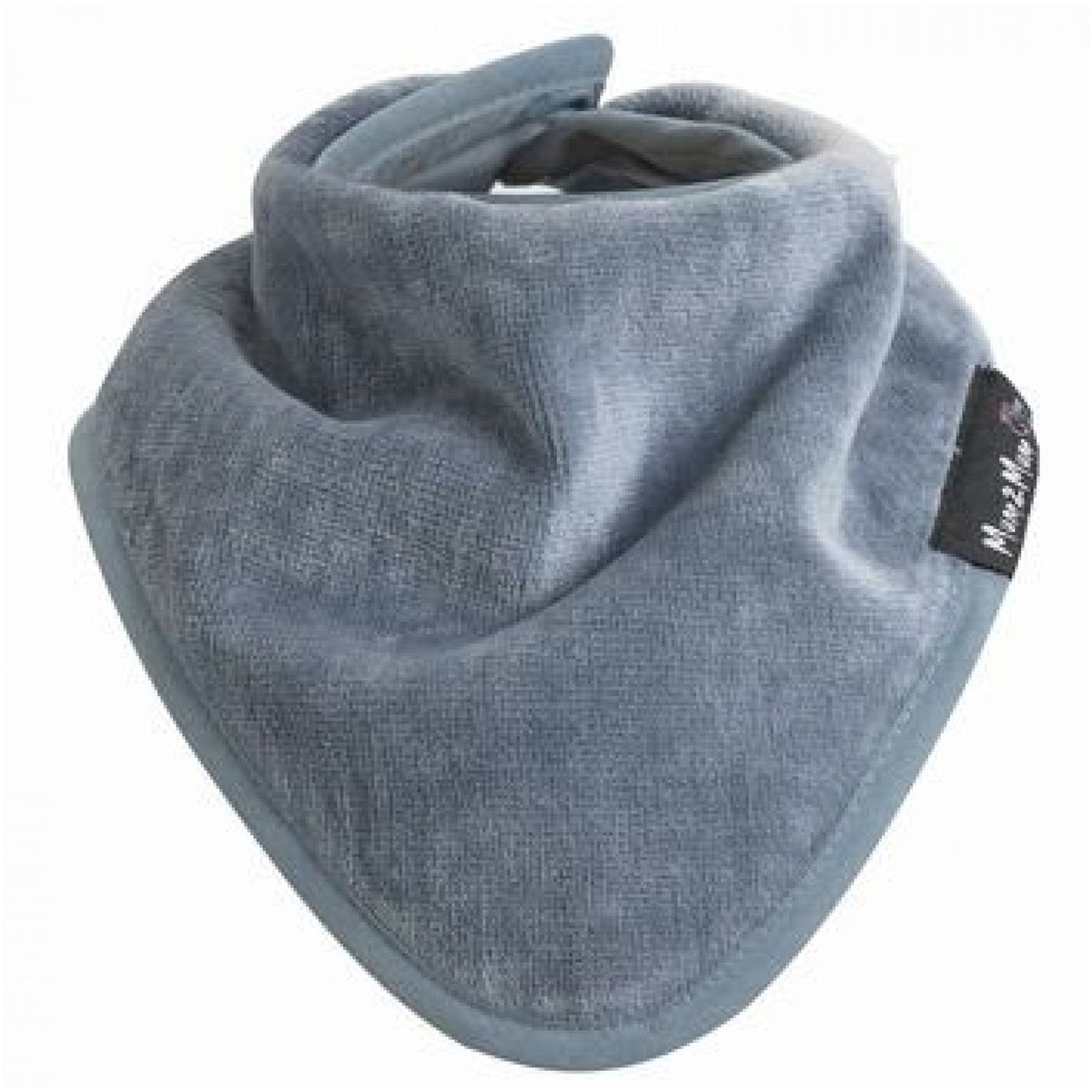 Mum 2 Mum Bandana Style Wonder Bib - Grey