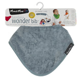 Mum 2 Mum Bandana Style Wonder Bib - Grey