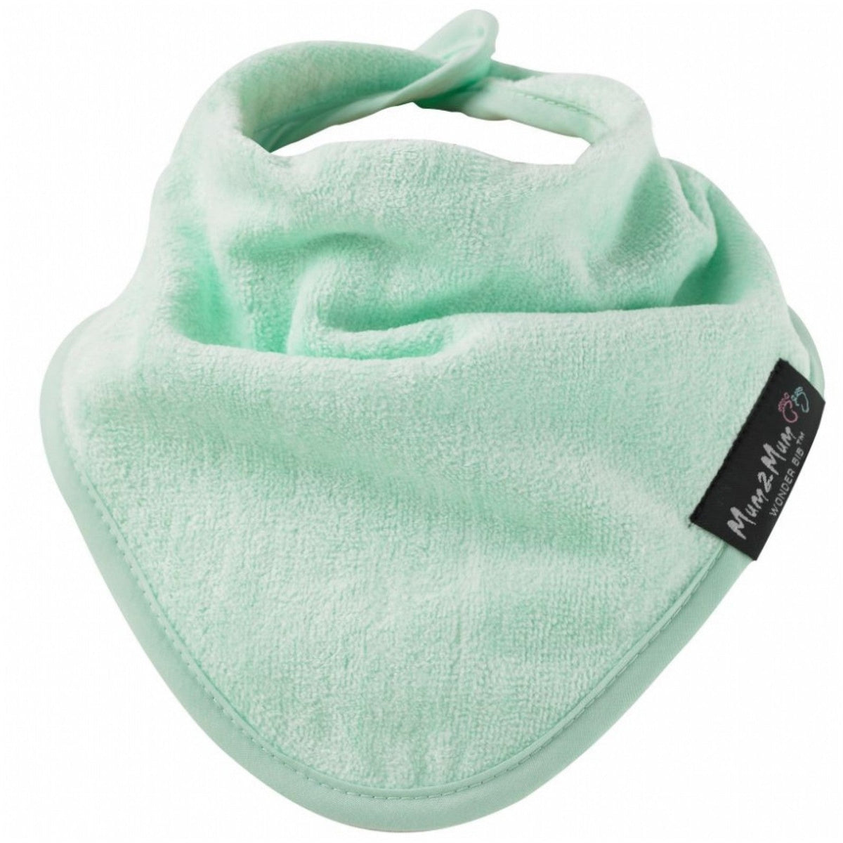 Mum 2 Mum Bandana Style Wonder Bib - Mint Green