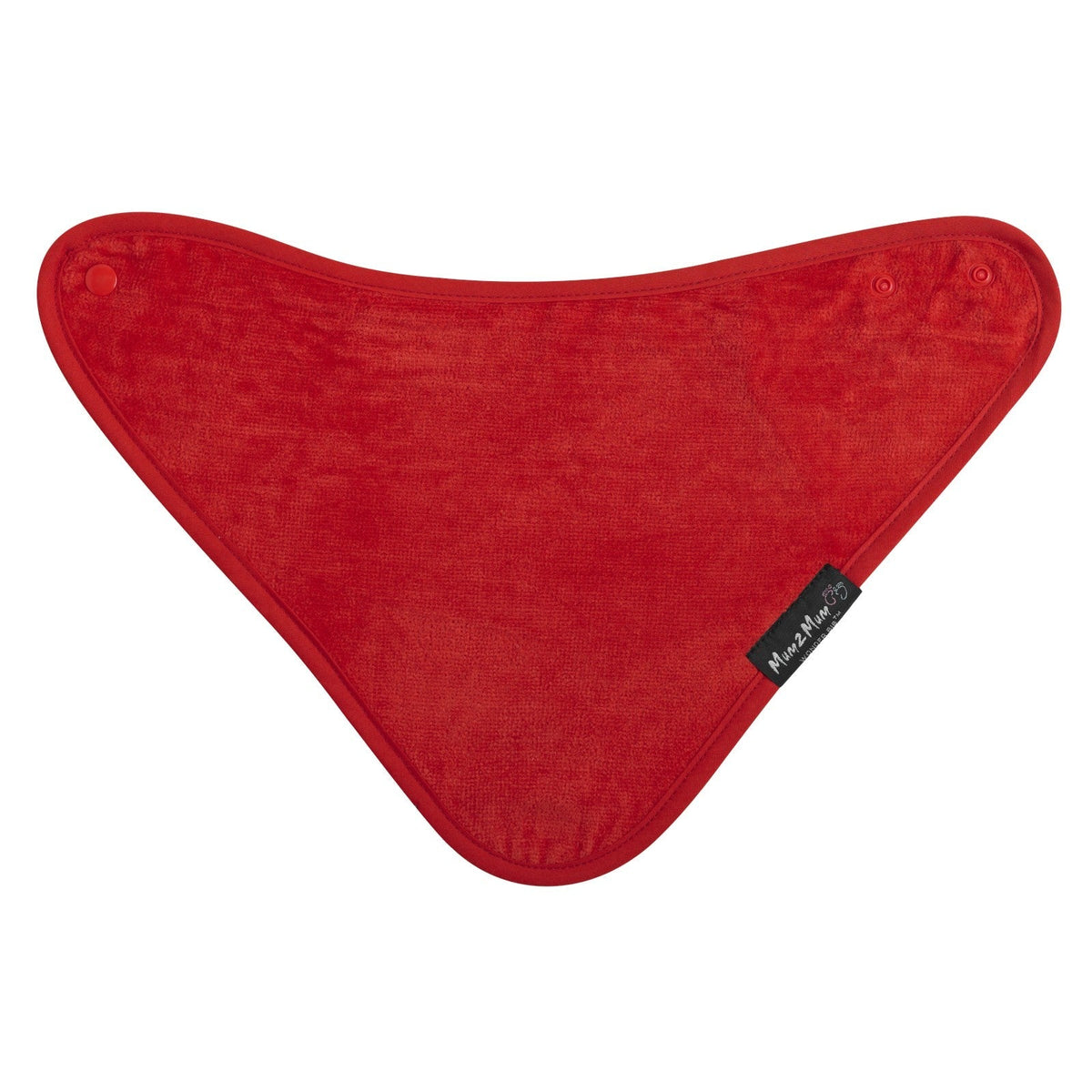 Mum 2 Mum Bandana Style Wonder Bib - Red