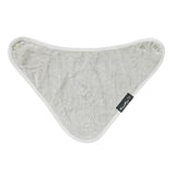 Mum 2 Mum Bandana Style Wonder Bib - Stone Grey