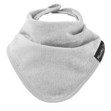 Mum 2 Mum Bandana Style Wonder Bib - Stone Grey
