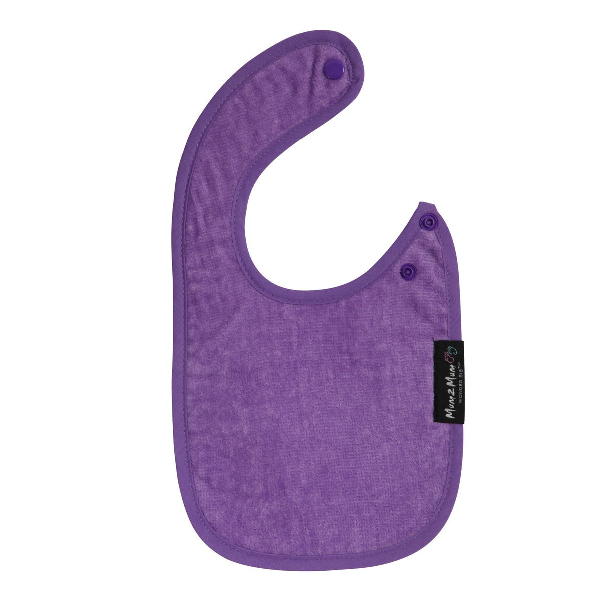 Mum 2 Mum Infant Wonder Bib - Purple