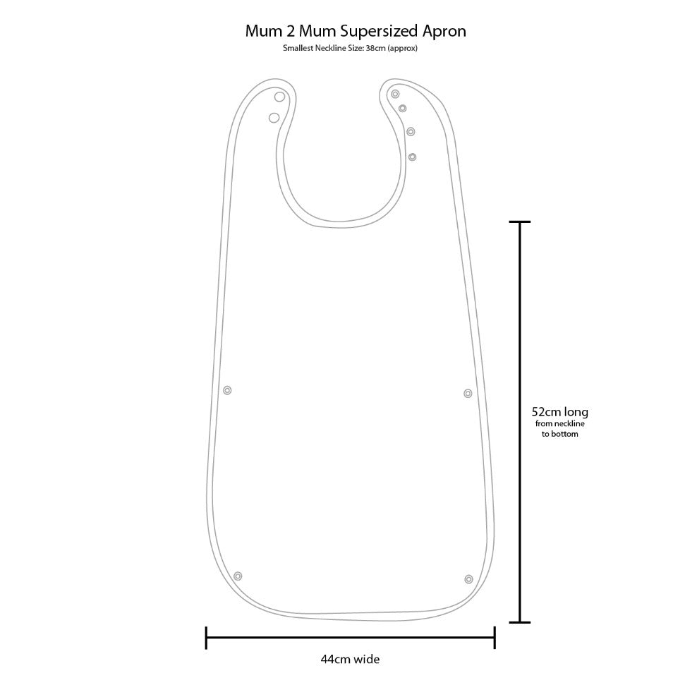 Mum 2 Mum PLUS SuperSized Clothing Protector - 15 Colours
