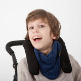 Mum 2 Mum PLUS Youth Disability Bib - Ages 5-15 years - Mushroom Grey/Brown