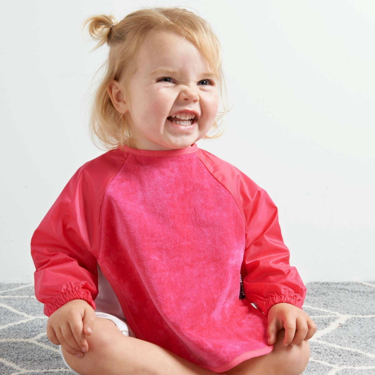 Mum 2 Mum Sleeved Wonder Bib - Two Sizes - 15 Colours