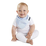 Mum 2 Mum Teething Bandana Wonder Bib - Baby Blue
