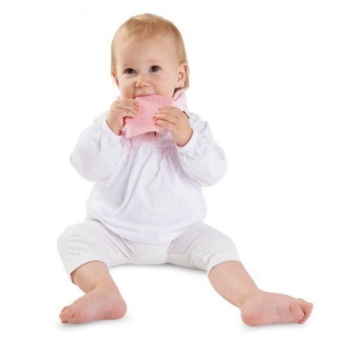 Mum 2 Mum Teething Bandana Wonder Bib - Baby Pink