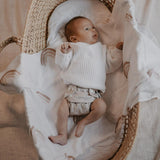 Newborn Reusable Cloth Nappy - Rainbow Oatmeal