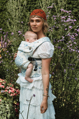 Nomad Pure Organic Baby Carrier - Blue Hydrangea