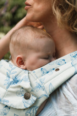 Nomad Pure Organic Baby Carrier - Blue Hydrangea