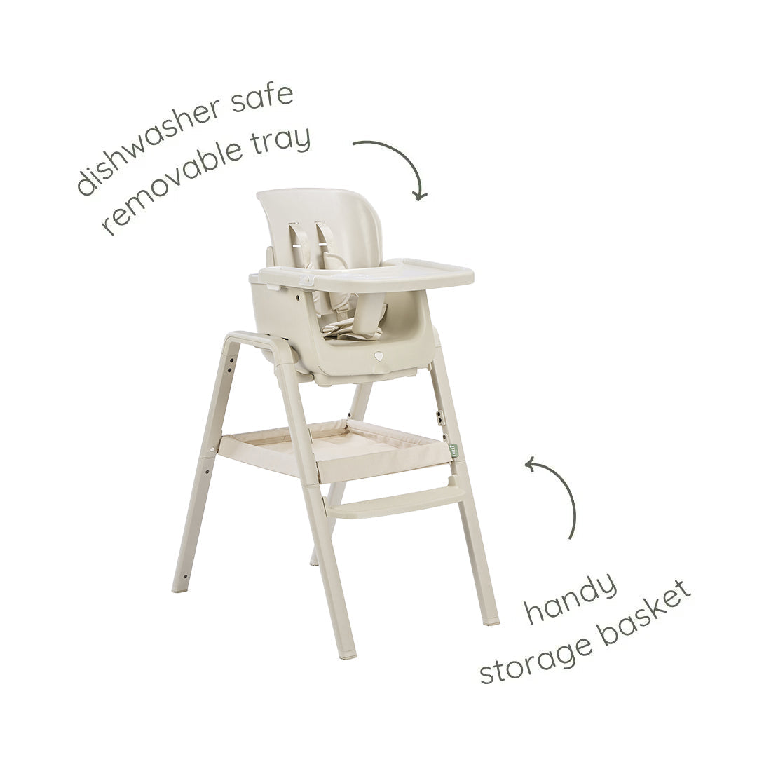 Tutti Bambini Nova Maison 7 in 1 Highchair - Parsnip