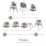 Tutti Bambini Nova Maison 7 in 1 Highchair - Truffle