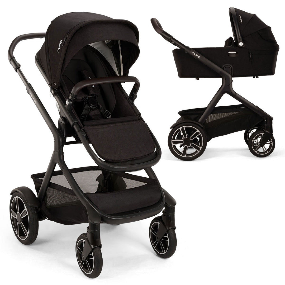 Nuna Demi Next + PIPA Next Generation Travel System Bundle - Caviar