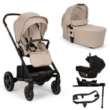 Nuna MIXX Next + PIPA Next Generation Travel System Bundle - Biscotti