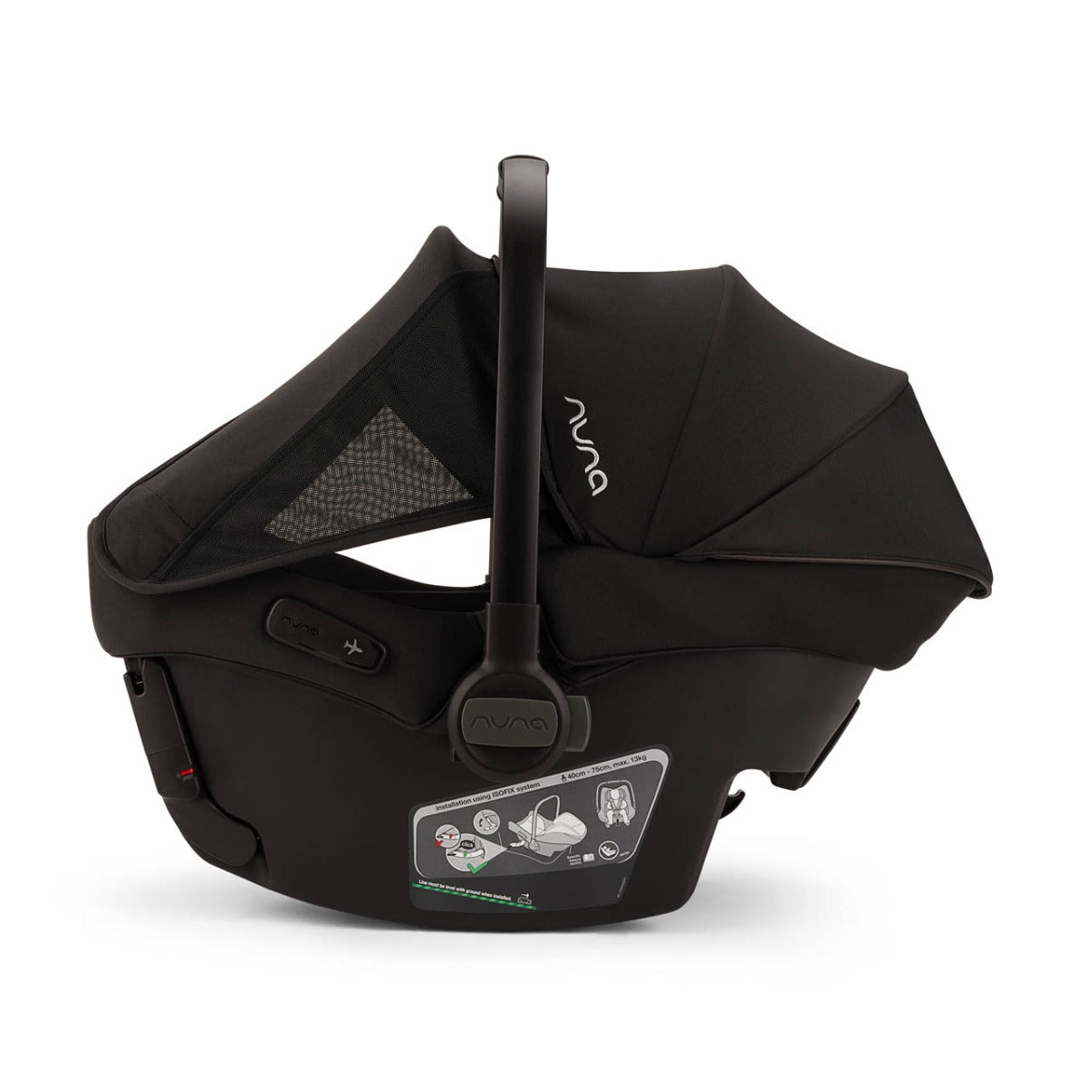 Nuna IXXA Next Stroller + LYTL Carrycot + PIPA URBN Travel System Bundle - Caviar
