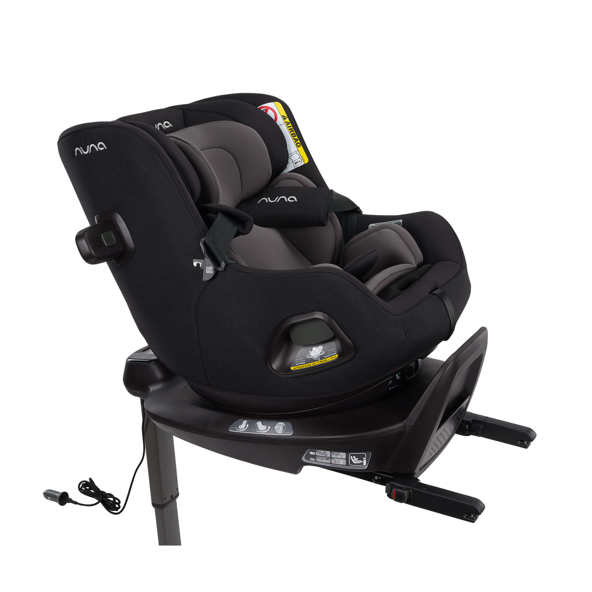 Nuna Relx Wind 360 i-Size Car Seat - Caviar