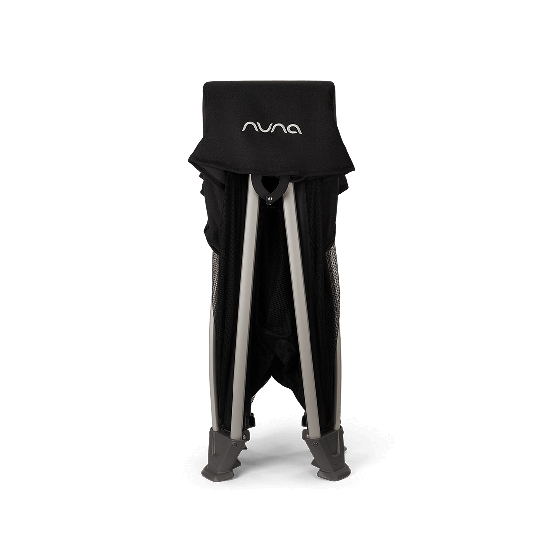 Nuna SENA Aire Travel Cot with Zip On Bassinet - Caviar