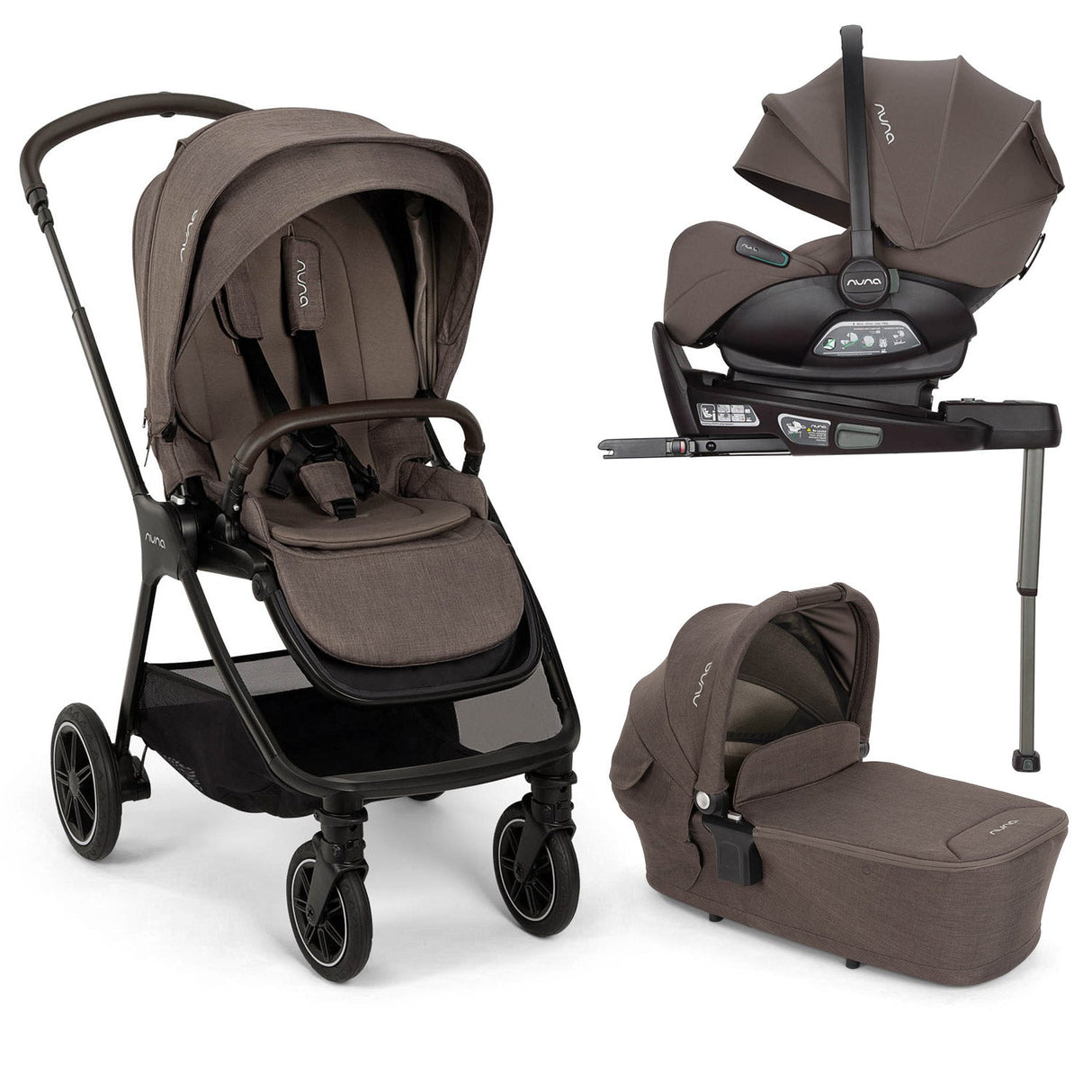 nuna triv stroller 2022 Nuna TRIV Next with ARRA Flex & Base Curv Travel System Bundle - Chest