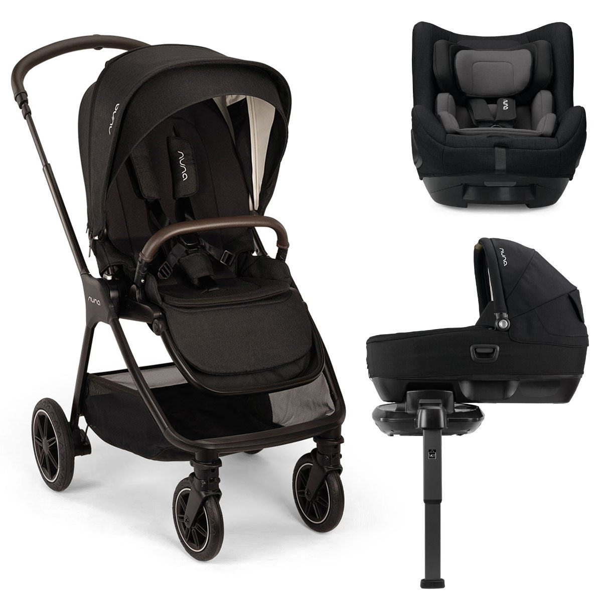 Nuna TRIV Next + CARI + TODL Next Generation Travel System Bundle - Cavia