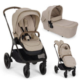 Nuna TRIV LX All Season Stroller + Carrycot Set - Cosmopolitan