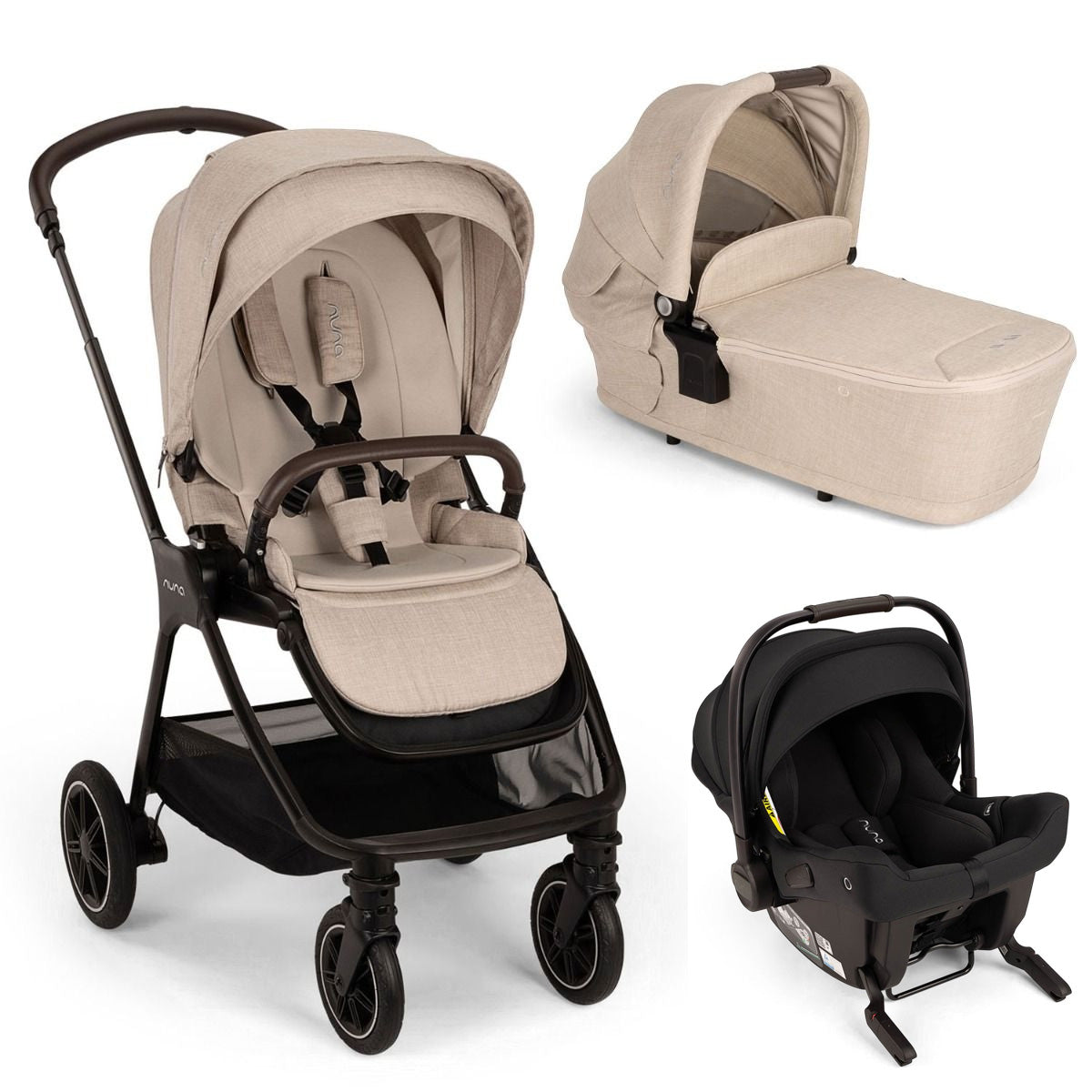 Nuna TRIV Next + PIPA Urbn Bundle - Biscotti