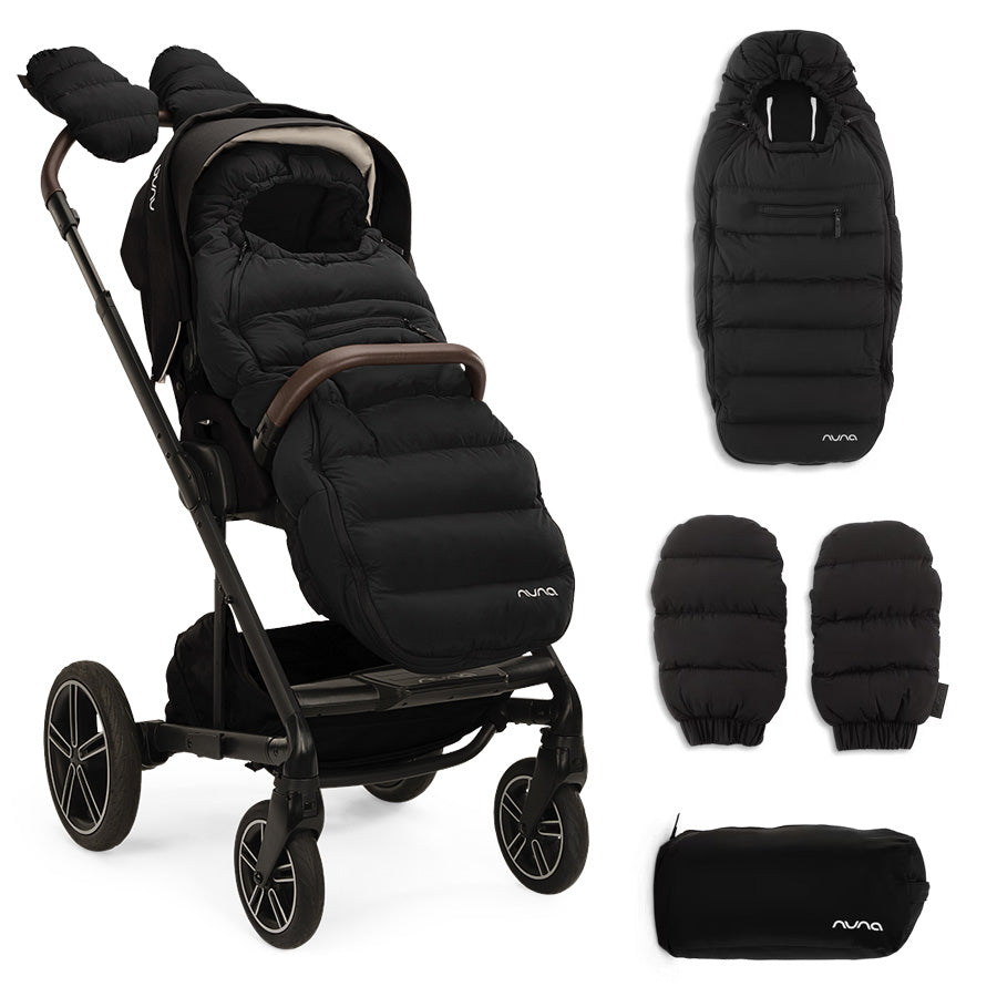 Nuna Winter Stroller Set - Caviar