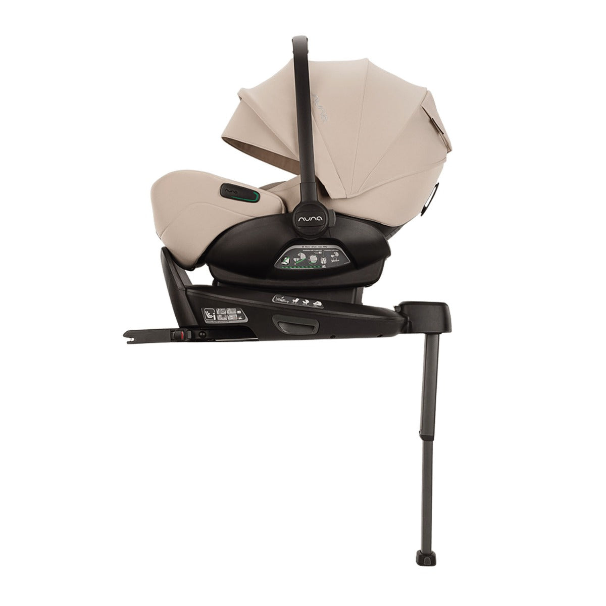 Nuna TRIV Next with ARRA Flex & Base Curv Travel System Bundle - Biscotti