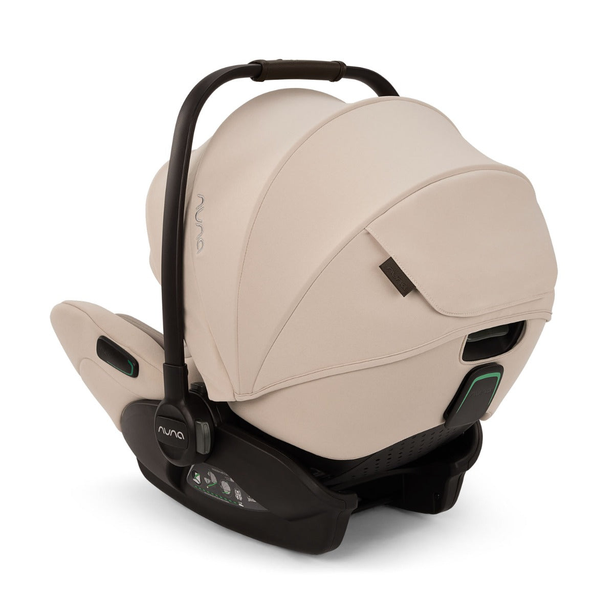 Nuna TRIV Next with ARRA Flex & Base Curv Travel System Bundle - Biscotti