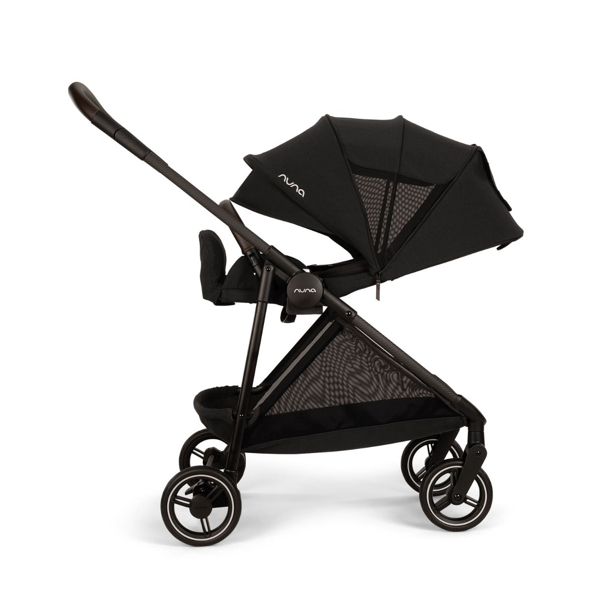 Nuna IXXA Next with ARRA Flex & Base Curv Travel System Bundle - Caviar
