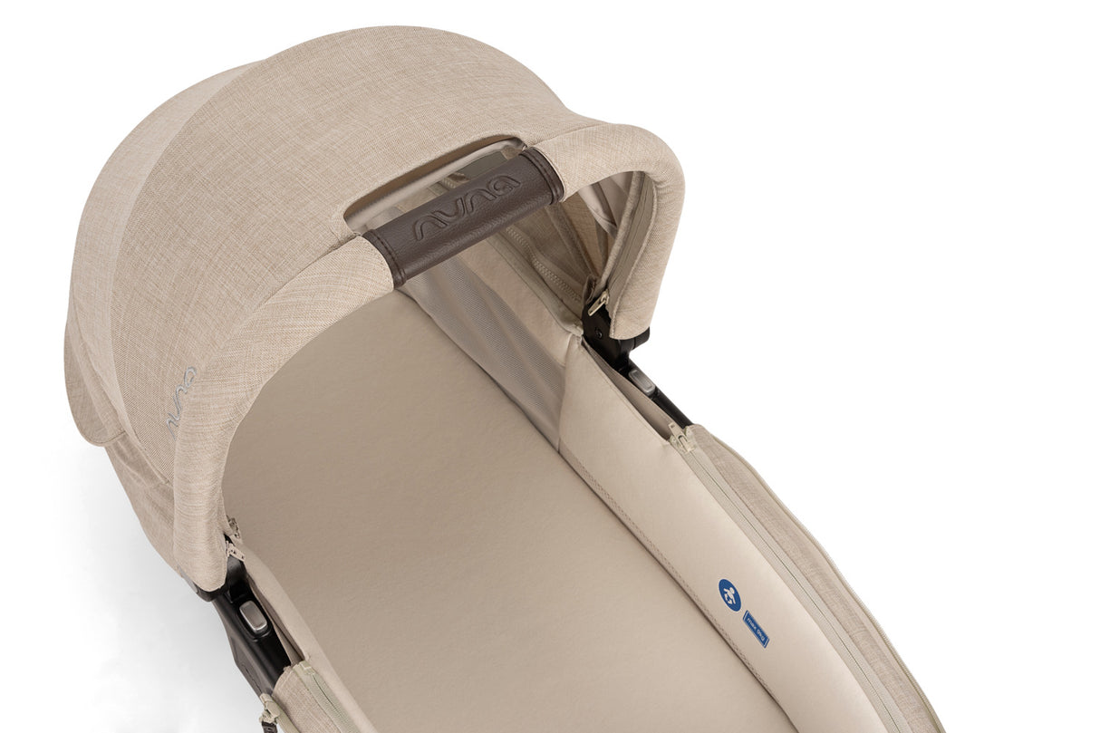 Nuna TRIV Next Stroller + LYTL Carrycot - Biscotti