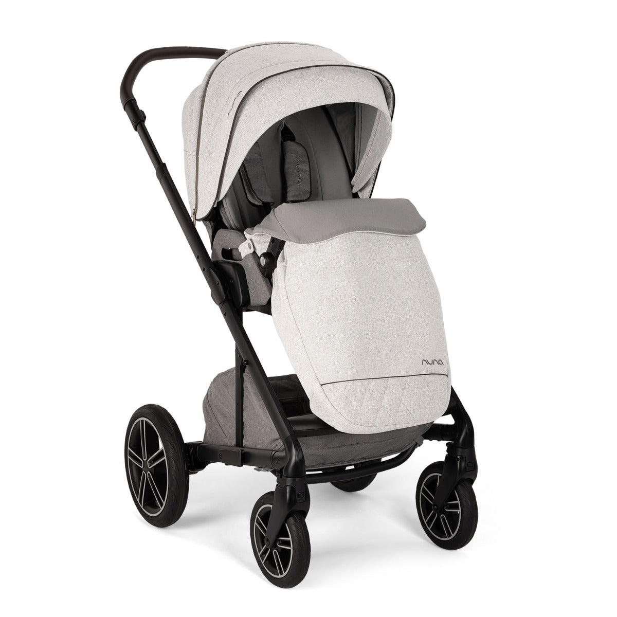 Nuna MIXX Next Pushchair + CARI Carrycot + BASE Next - Mineral