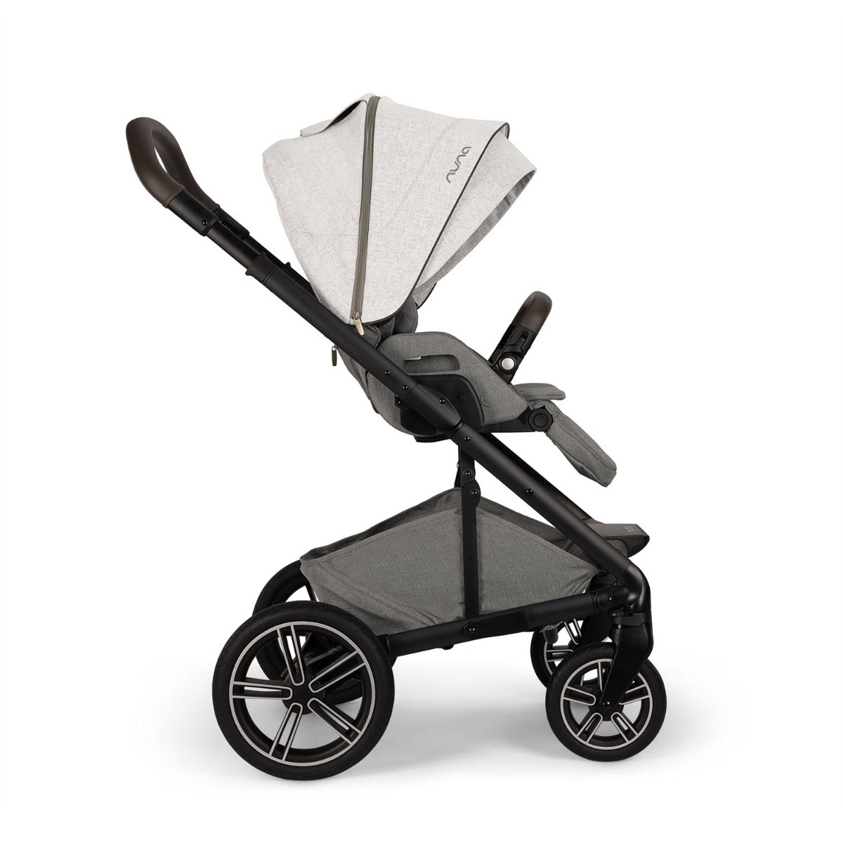 Nuna MIXX Next Pushchair + CARI Carrycot + BASE Next - Mineral