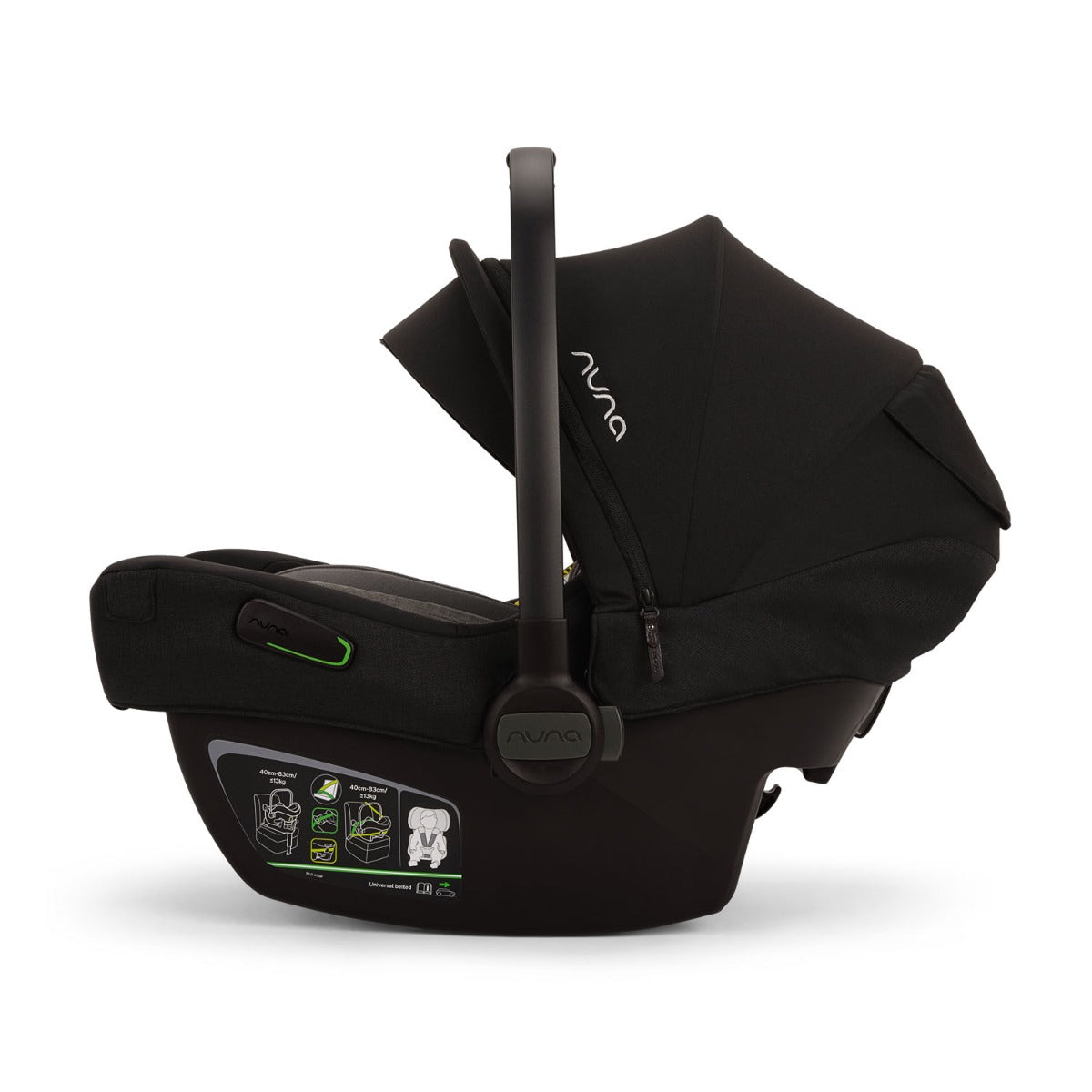 Nuna Demi Next + PIPA Next Generation Travel System Bundle - Caviar