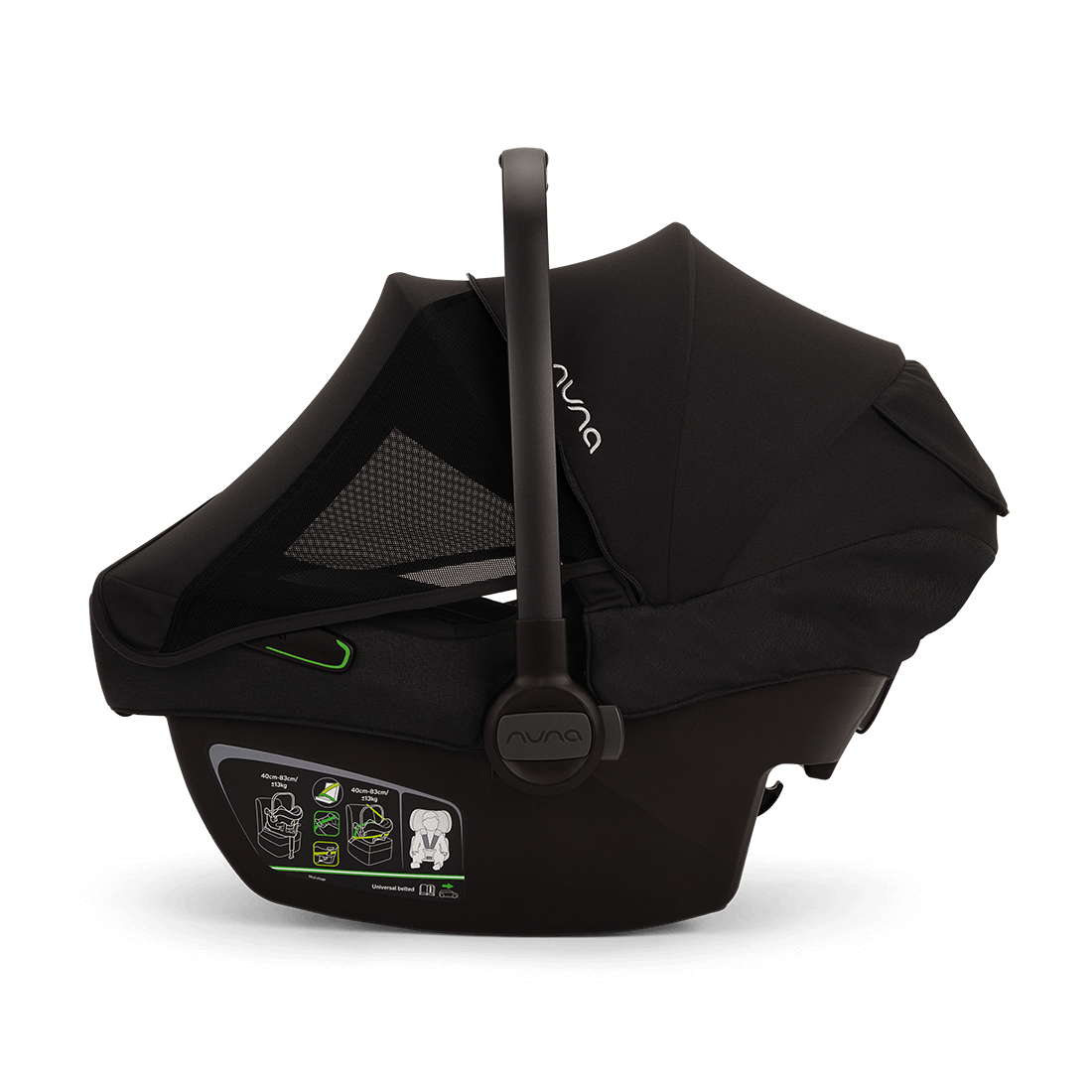 Nuna MIXX Next + PIPA Next Generation Travel System Bundle - Caviar