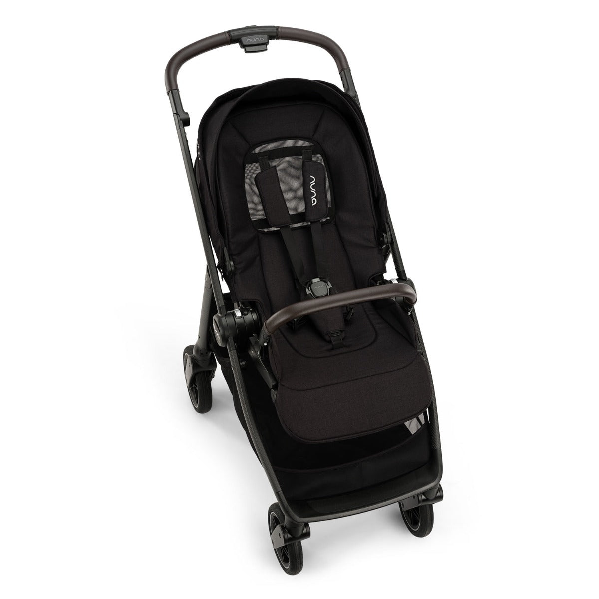 Nuna SWIV Next Stroller + LYTL Carrycot + PIPA URBN Travel System Bundle - Caviar