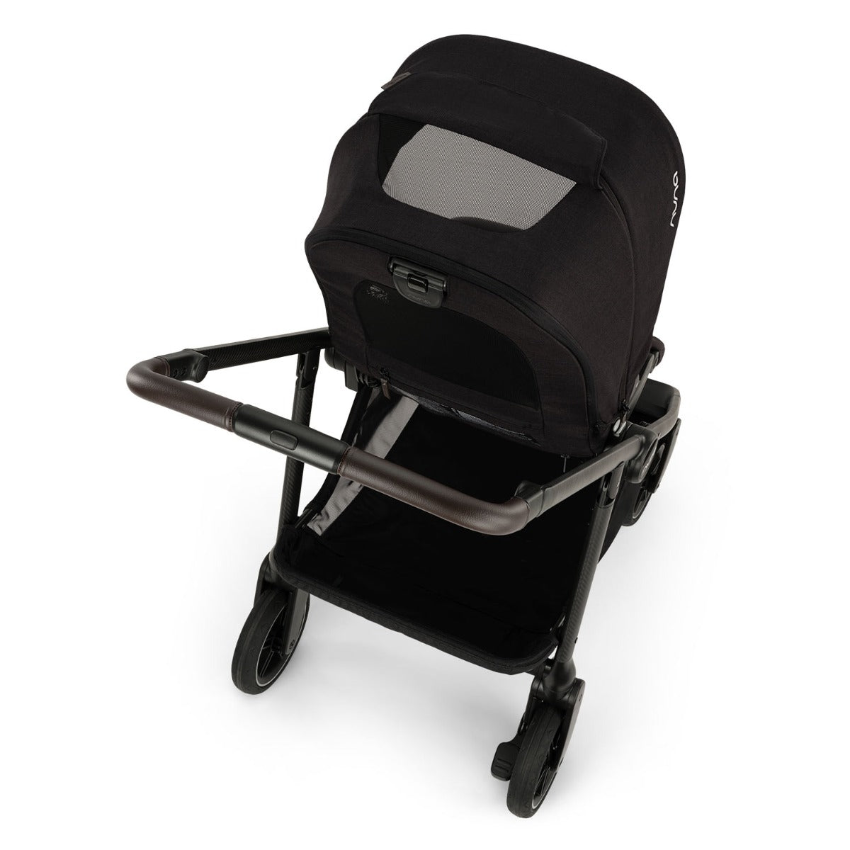 Nuna SWIV Next Stroller + LYTL Carrycot + PIPA URBN Travel System Bundle - Caviar