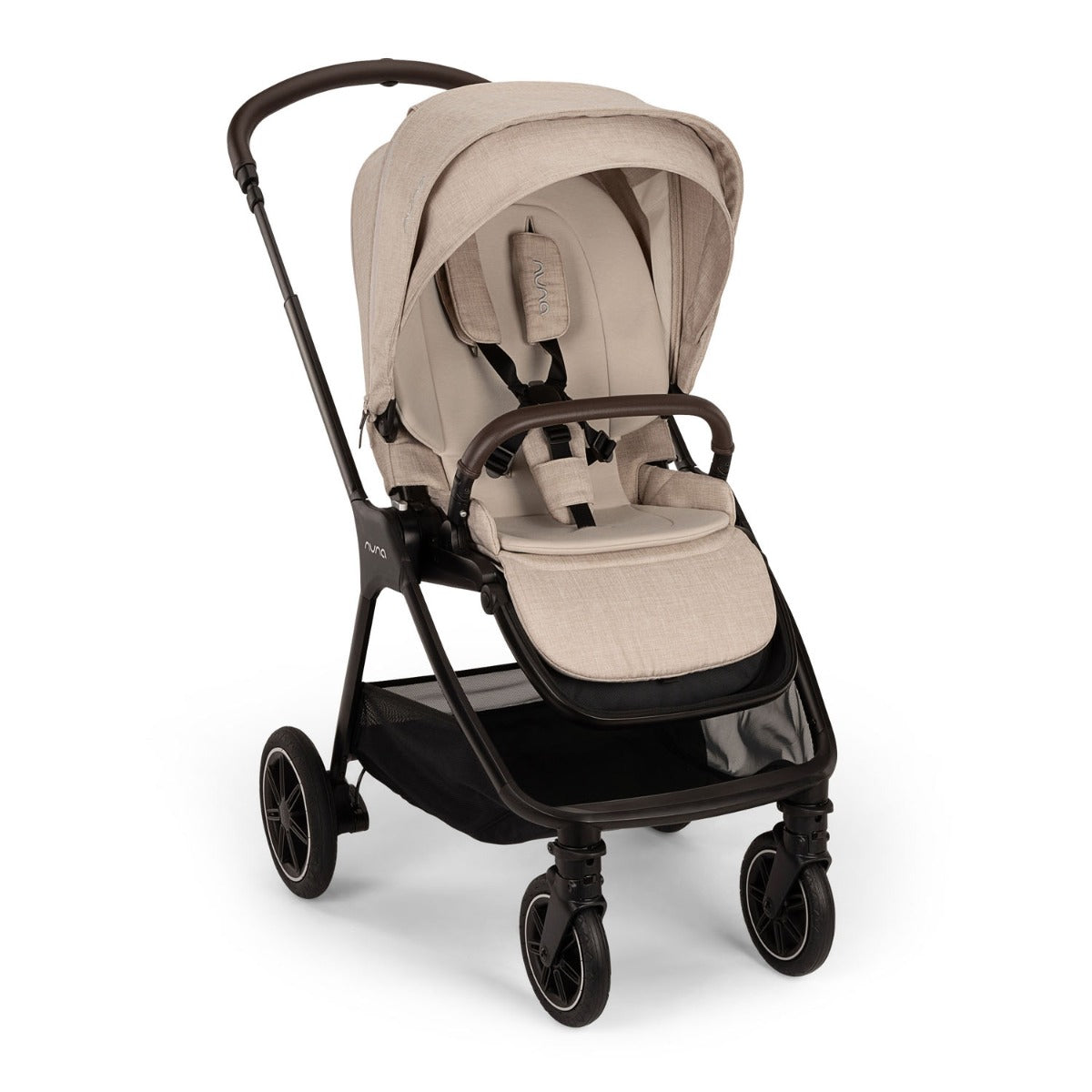 Nuna TRIV Next Stroller + CARI Carrycot - Biscotti