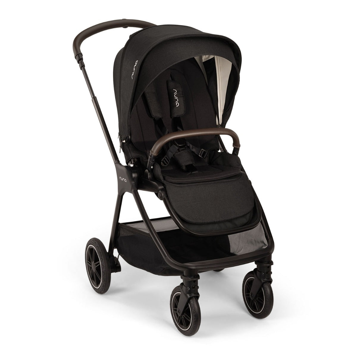 Nuna TRIV Next Stroller + CARI + BASE Next - Caviar