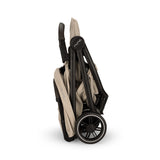 Nuna TRVL Compact Stroller with Raincover & Travel Bag - Biscotti
