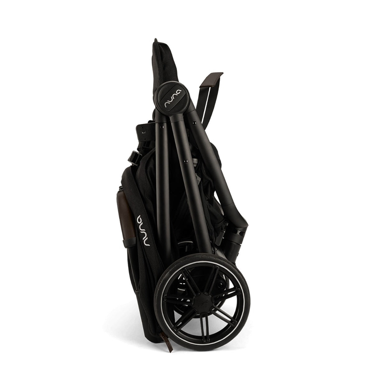 Nuna TRVL LX Compact Stroller with Raincover & Travel Bag - Caviar