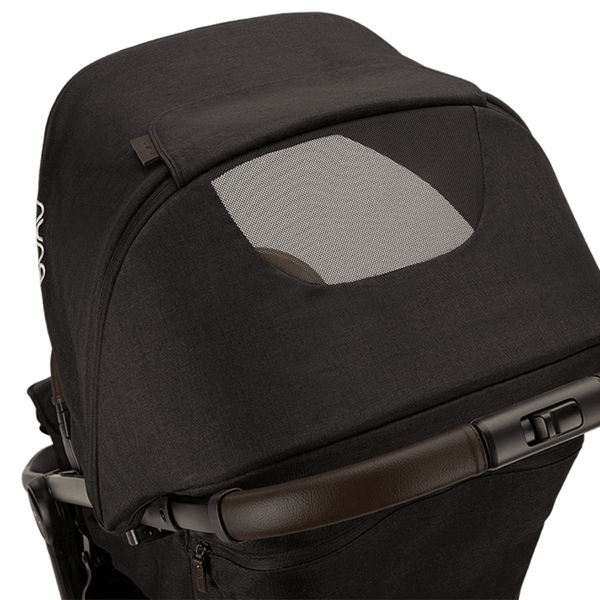 Nuna TRVL LX Compact Stroller with Raincover & Travel Bag - Caviar