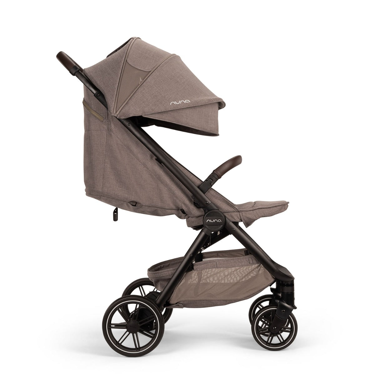 Nuna TRVL LX Compact Stroller with Raincover & Travel Bag - Cedar