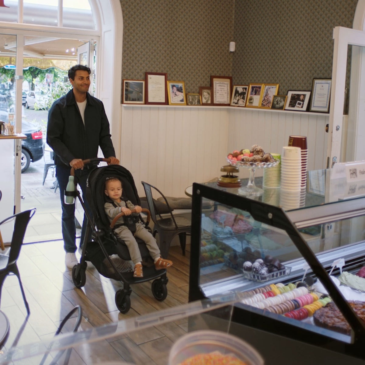 Nuna SWIV Next Stroller + LYTL Carrycot - Caviar