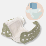 One Size All-In-One Reusable Cloth Nappy - Dottie - Sage