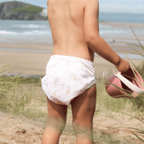 One Size Baby to Toddler Reusable Swim Nappies - Seahorse Snuggles